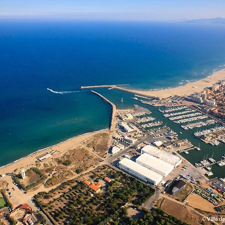 "Chill" Magnifique Vue Sur La Mer Et Le Port Au Coeur De La Ville En Premiere Ligne Canet-en-Roussillon Kültér fotó