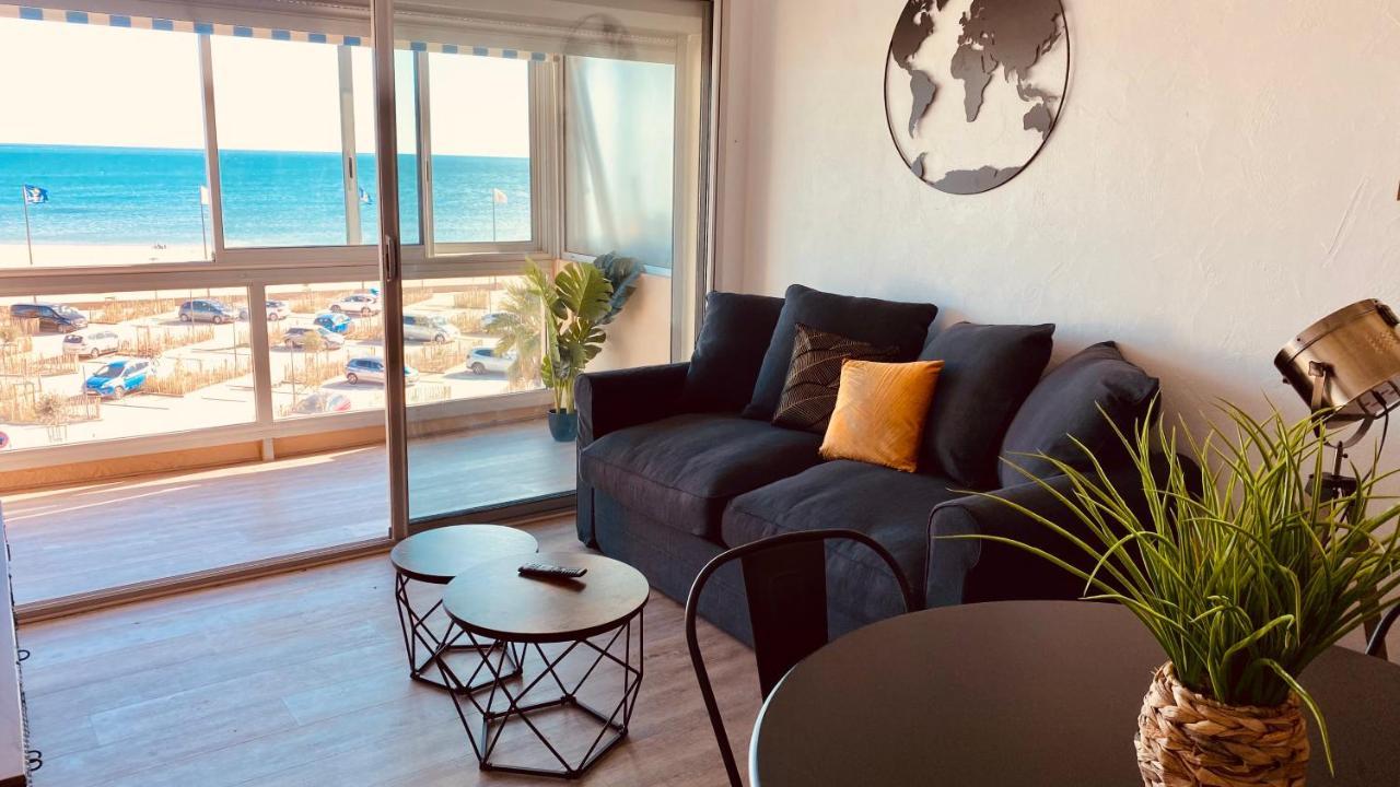 "Chill" Magnifique Vue Sur La Mer Et Le Port Au Coeur De La Ville En Premiere Ligne Canet-en-Roussillon Kültér fotó