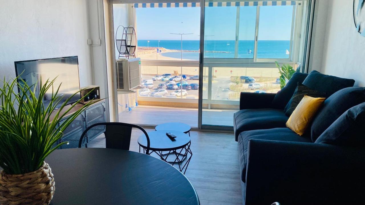 "Chill" Magnifique Vue Sur La Mer Et Le Port Au Coeur De La Ville En Premiere Ligne Canet-en-Roussillon Kültér fotó