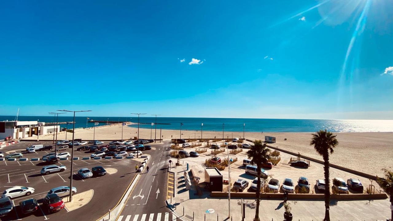 "Chill" Magnifique Vue Sur La Mer Et Le Port Au Coeur De La Ville En Premiere Ligne Canet-en-Roussillon Kültér fotó