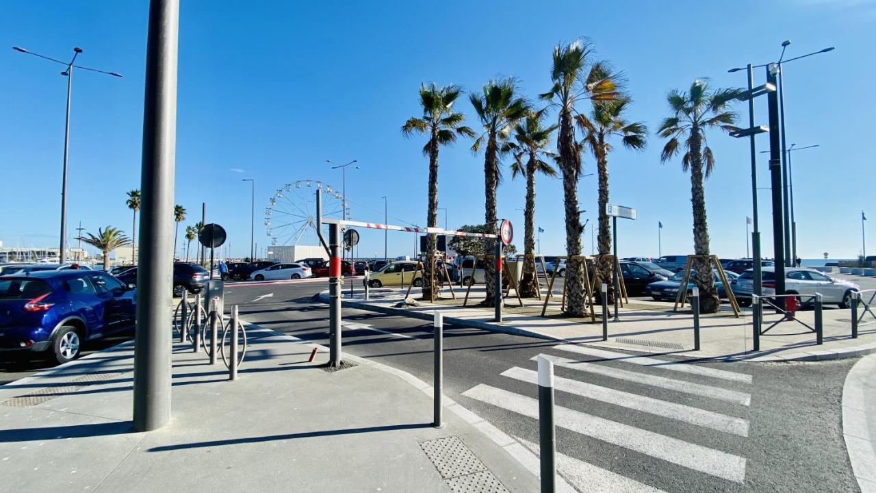 "Chill" Magnifique Vue Sur La Mer Et Le Port Au Coeur De La Ville En Premiere Ligne Canet-en-Roussillon Kültér fotó